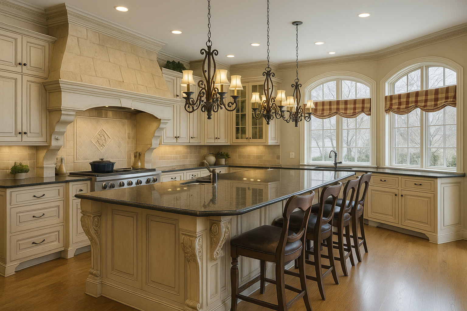 Dramatic before and after kitchen transformation showing modern renovation in Tulsa home