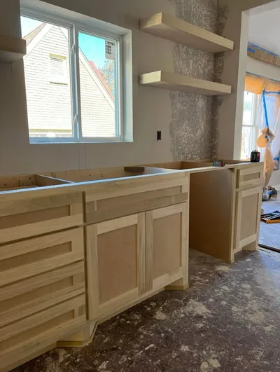 Compact kitchen design with smart storage solutions